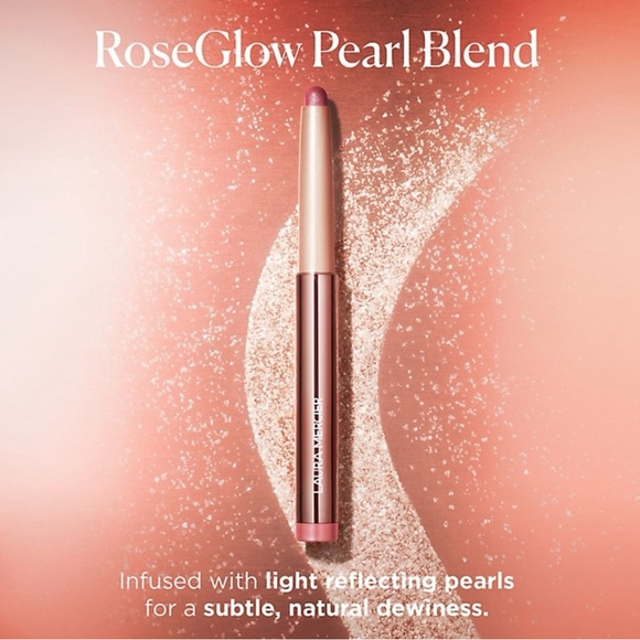 Laura Mercier's iconic Caviar Stick Eyeshadow Metallic Pink Bed of Roses - Picture 3 of 6